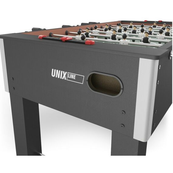 Настольный футбол: Игровой стол UNIX line Футбол - Кикер Black 140х74 cм фотографии