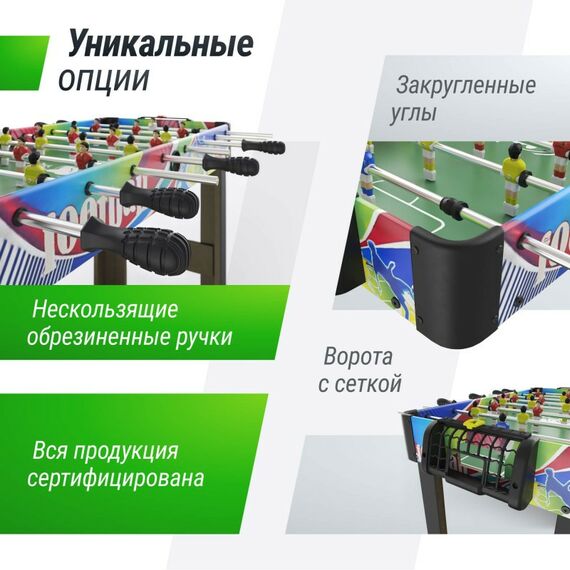 Настольный футбол: Игровой стол UNIX line Мини Футбол - Кикер 101х42 cм фотографии