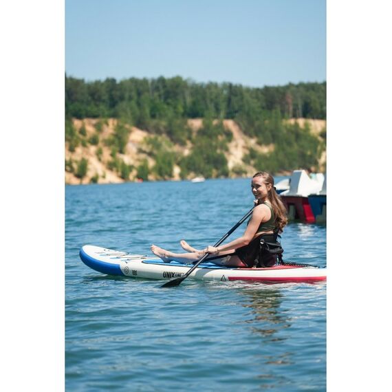 SUP-серфинг: SUP-борд UNIX line Deep Sea (320 cm) + сиденье фотографии