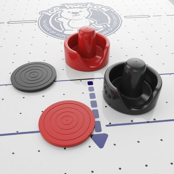 Аэрохоккей: Игровой стол UNIX line Мини Аэрохоккей настольный (73х40 cм) фотографии