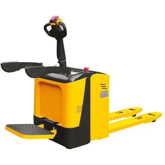 Тележки: Тележка электрическая XILIN CBD20R-II 2000 кг 2400 мм Li-ion с платформой [1024023] фотографии