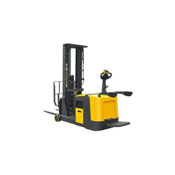 Штабелеры: Штабелер самоходный XILIN CPD15R 1.5 т, 4.5 м, с раздвижными вилами и противовесом (с платформой) [1013117] фотографии