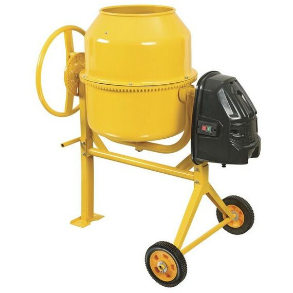 Бетоносмесители: Бетоносмеситель TOR 74512R 120 л, 220В, чугунный венец [1000729] фотографии