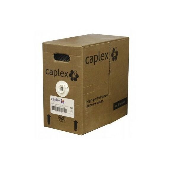 Кабель: Кабель Caplex IZ-C4U5-0301-B305 4 пары UTP LSZH, белый, коробка 305 м фотографии