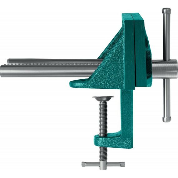 Тиски, струбцины, наковальни, верстаки: Столярные переносные тиски на струбцине KRAFTOOL 155 мм [32720-155] фотографии