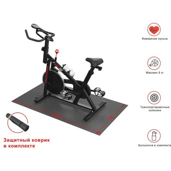 Велотренажеры: Велотренажер Спин-байк UNIXFIT SB-380 фотографии