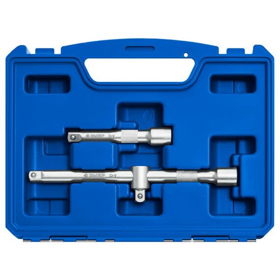 Метрический крепеж: Универсальный набор инструмента Зубр Профессионал А-22 22 предмета, 1/2" [27632-H22] фотографии