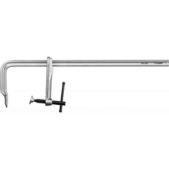 Тиски, струбцины, наковальни, верстаки: Цельнокованая струбцина Зубр Профессионал КС-500/120 F, 500 х 120 мм [32157-120-500] фотографии