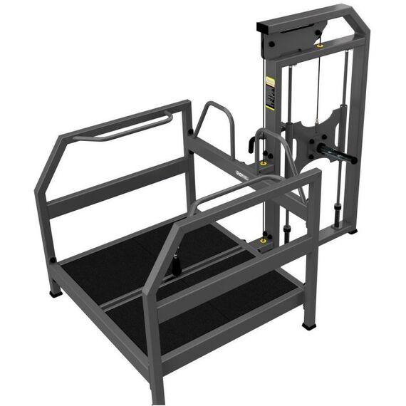 Грузоблочные силовые тренажеры: Приседания с поясом DHZ A3067 фотографии