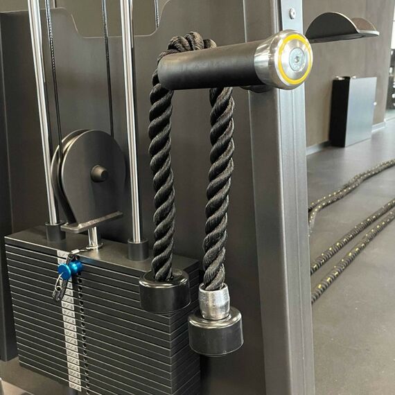 Аксессуары для тренажеров: Гибкая тяга (канат) для трицепса с металлическими концами PROFI-FIT RT-005 фотографии