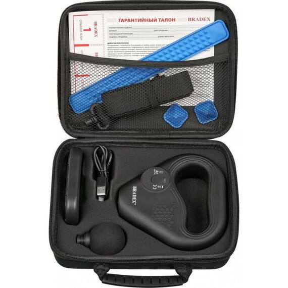 Массажеры: Массажный пистолет с акупунктурной лентой Bradex ФЛЕКС [KZ 1426] фотографии
