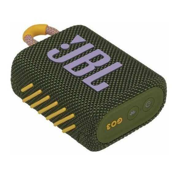 Колонки: Портативная колонка JBL GO 3 зеленый [JBLGO3GRN] фотографии