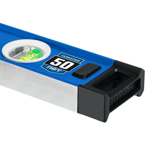 Строительные уровни: Уровень с усиленным профилем Зубр Профессионал ЭКСПЕРТ 1000 мм с зеркальным глазком [34570-100] фотографии