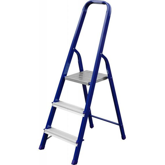 Стремянки и лестницы: Стальная стремянка СИБИН 3 ступени 60 см [38803-03] фотографии