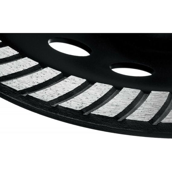 Шлифовка, зачистка: Сегментированная алмазная шлифовальная чашка STAYER Турбо d 180 мм [33380-180] фотографии