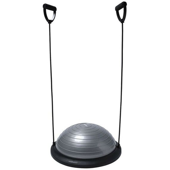 Фитнес оборудование: Полусфера балансировочная UNIX Fit Bosu с эспандерами, 58 см фотографии