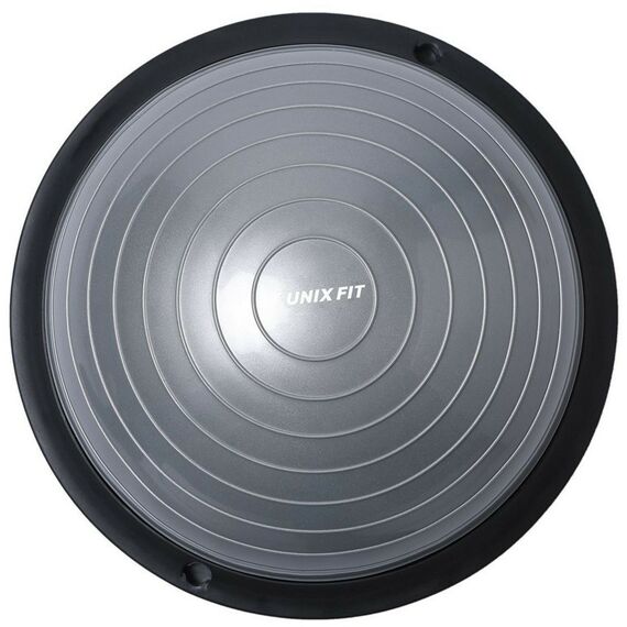 Фитнес оборудование: Полусфера балансировочная UNIX Fit Bosu с эспандерами, 58 см фотографии