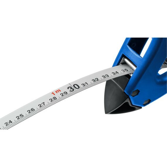 Рулетки, курвиметры: Геодезическая стальная мерная лента Зубр Профессионал 50 м [34170-50] фотографии