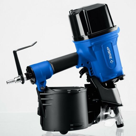 Пневмостеплеры: Пневматический нейлер Зубр Профессионал CNW-100 для барабанных гвоздей CNW (65-100 мм) [31915] фотографии