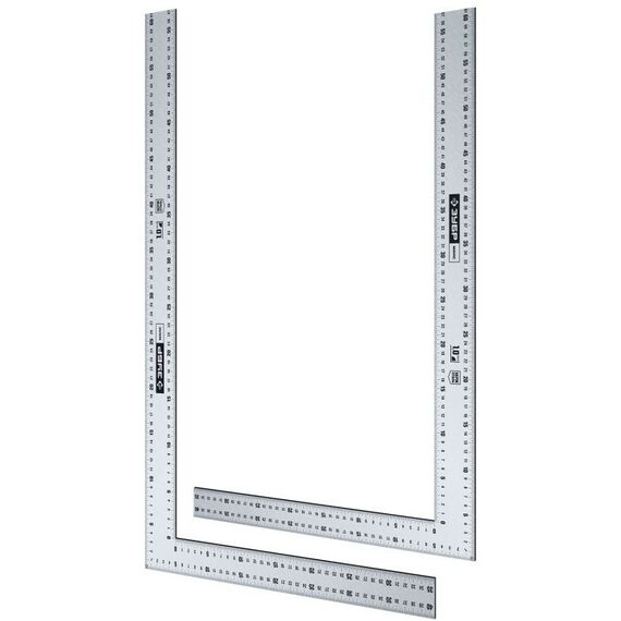 Угломеры, уклономеры: Нержавеющий плотницкий угольник Зубр Профессионал УПН-60 600 х 400 мм [3434-61] фотографии