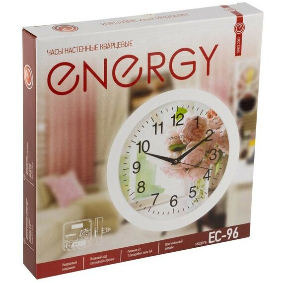 Часы настенные: Часы настенные кварцевые Energy ЕС-96 фотографии