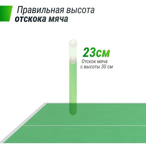 Настольный теннис: Всепогодный теннисный стол UNIX line outdoor 14 mm SMC Green фотографии