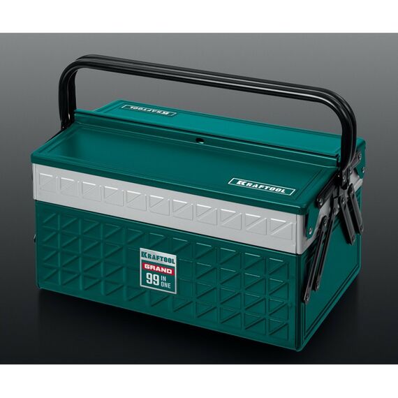 Наборы инструментов и ключи: Универсальный набор инструмента KRAFTOOL GRAND-99 99 предметов, 1/2"+1/4" [27978-H99] фотографии