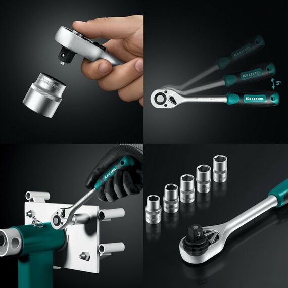 Наборы инструментов и ключи: Универсальный набор инструмента KRAFTOOL GRAND-99 99 предметов, 1/2"+1/4" [27978-H99] фотографии