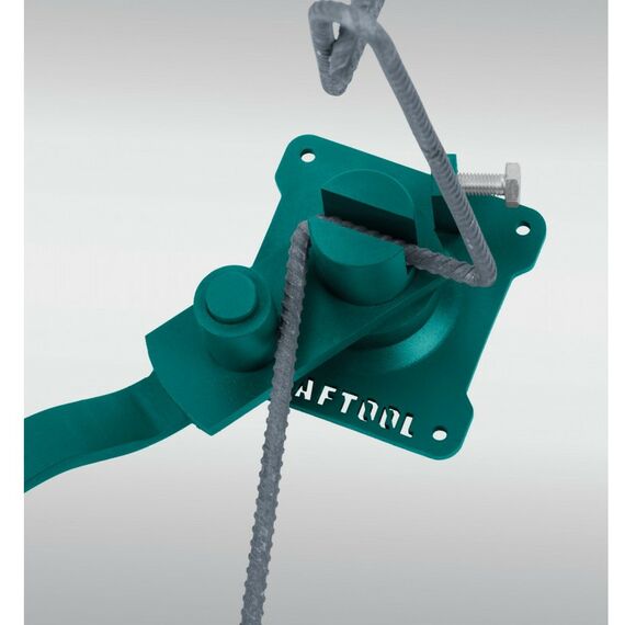 Станки для гибки и резки арматуры: Ручной станок для гибки арматуры на подшипнике KRAFTOOL 10 E острый гиб [23302] фотографии