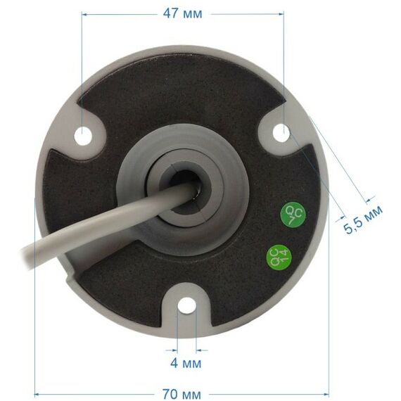 IP-камеры: Уличная цилиндрическая IP-камера ST ST-VR4617 PRO с ИК подсветкой до 30 м, 1/3", 2.8 mm (Гор. 95°/Верт. 51°/Диаг. 112°), металл, microSD до 256Gb, встроенный микрофон, динамик фотографии