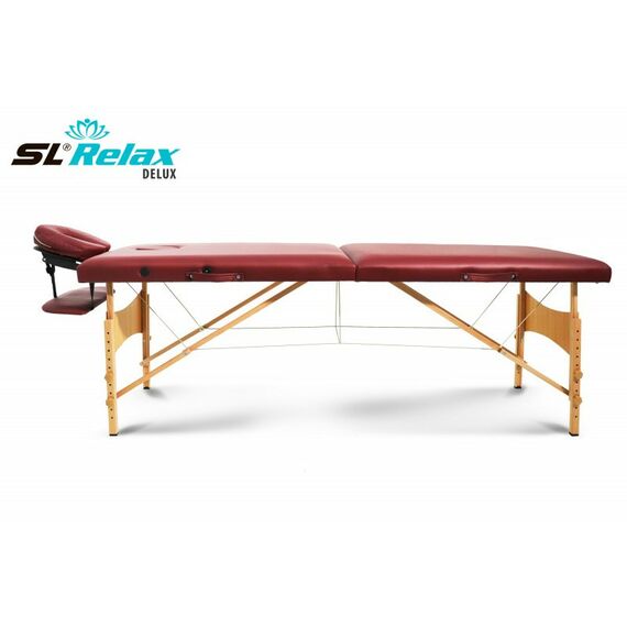 Массажные столы: Массажный стол Start Line Relax Delux Красный [BM2523-1] фотографии