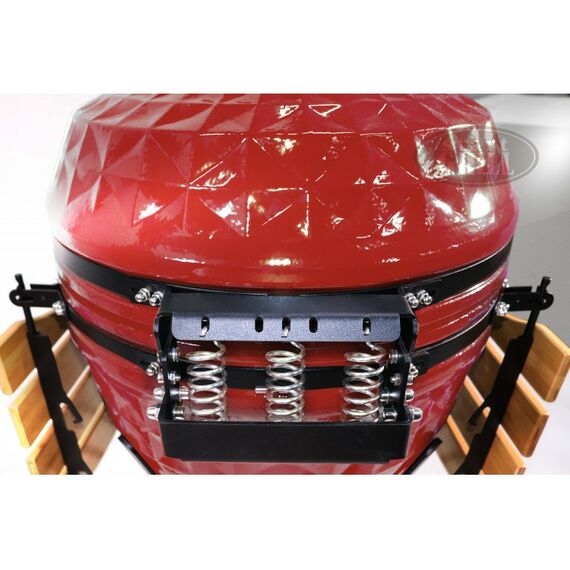 Все для пикника: Керамический гриль-барбекю Start Grill SG24R 24 дюйма, красный, 61 см фотографии