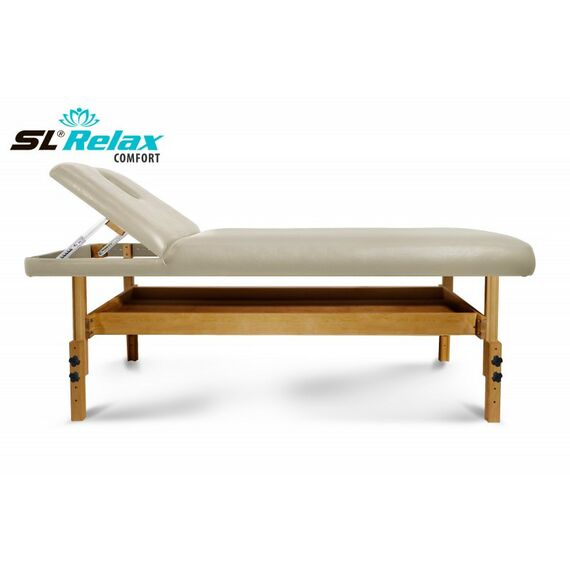 {[ru]:Массажные столы: Массажный стол Start Line Relax Comfort бежевая кожа (№6) [SLR-16