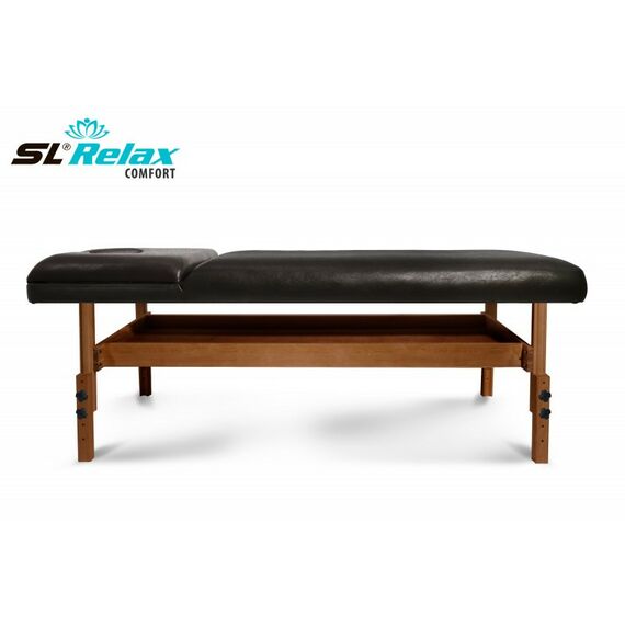 {[ru]:Массажные столы: Массажный стол Start Line Relax Comfort черная кожа (№4 ) [SLR-4