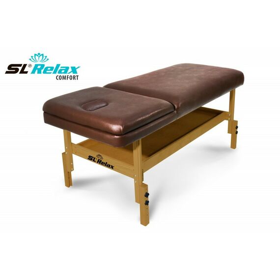 {[ru]:Массажные столы: Массажный стол Start Line Relax Comfort коричневая кожа (№6) [SLR-10