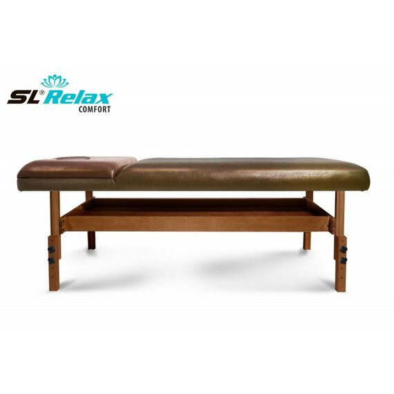 {[ru]:Массажные столы: Массажный стол Start Line Relax Comfort коричневая кожа (№6) [SLR-10