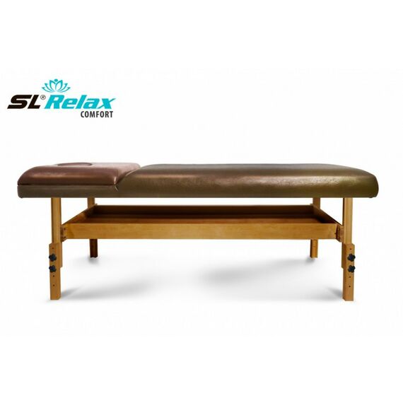{[ru]:Массажные столы: Массажный стол Start Line Relax Comfort коричневая кожа (№6) [SLR-10