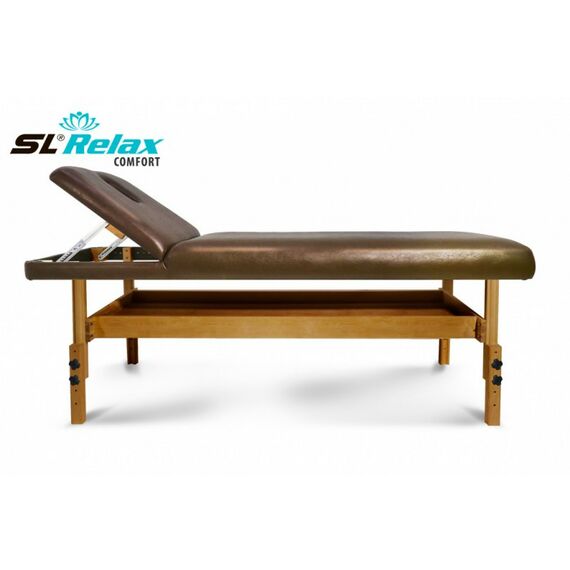 {[ru]:Массажные столы: Массажный стол Start Line Relax Comfort коричневая кожа (№6) [SLR-10