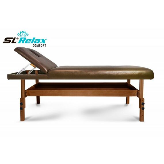 {[ru]:Массажные столы: Массажный стол Start Line Relax Comfort коричневая кожа (№6) [SLR-10