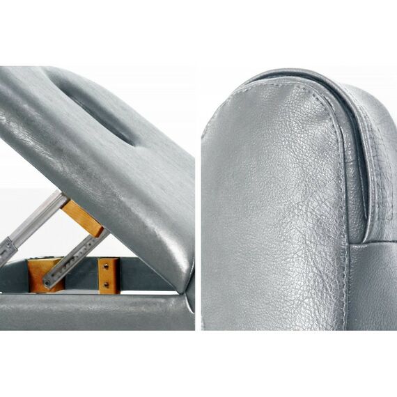 {[ru]:Массажные столы: Массажный стол Start Line Relax Comfort серая кожа (№6) [SLR-9