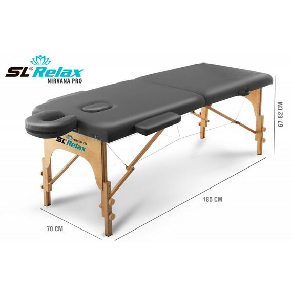 Массажные столы: Массажный стол Start Line Relax Nirvana Pro серая кожа [SLR-12] фотографии
