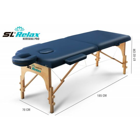 Массажные столы: Массажный стол Start Line Relax Nirvana Pro синяя кожа [SLR-11] фотографии
