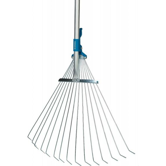 Грабли: Регулируемые веерные грабли GRINDA PROLine PR-50 длина 800 - 1240 мм, ширина 170 - 450 мм, телескопический алюминиевый черенок [421868] фотографии