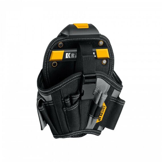 Ящики и сумки для инструмента: Кобура для шуруповерта KRAFTOOL KH-17 большая, с быстросъёмным креплением, FastClip, 17 карманов и петель [38768] фотографии