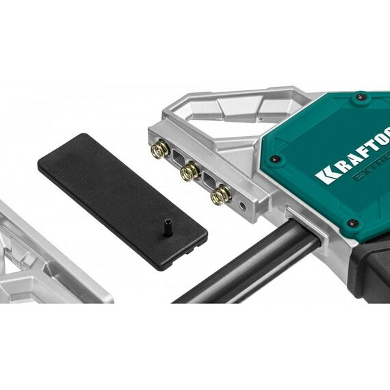 Тиски, струбцины, наковальни, верстаки: Пистолетная струбцина KRAFTOOL EXTREM-1270/95 1270х95мм [32228-127] фотографии
