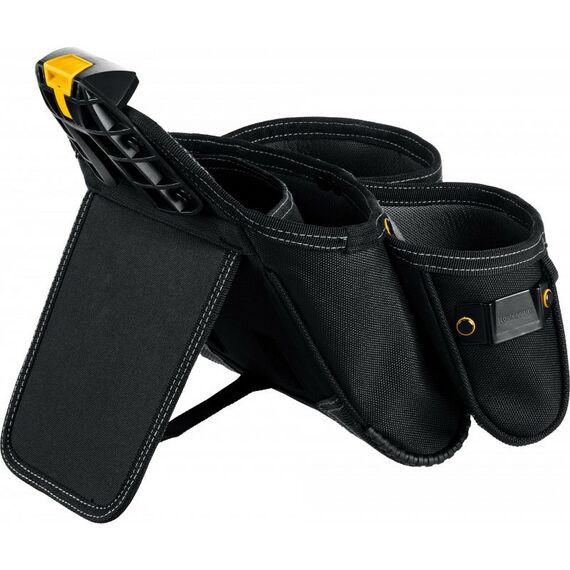 Ящики и сумки для инструмента: Пояс монтажника KRAFTOOL KBS-5 в комплекте: пояс монтажника, подтяжки и 3 сумки [38760-5] фотографии