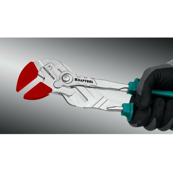 Столярно-слесарный инструмент: Клещи переставные-гаечный ключ KRAFTOOL VISE-WRENCH X 300 мм [22069] фотографии