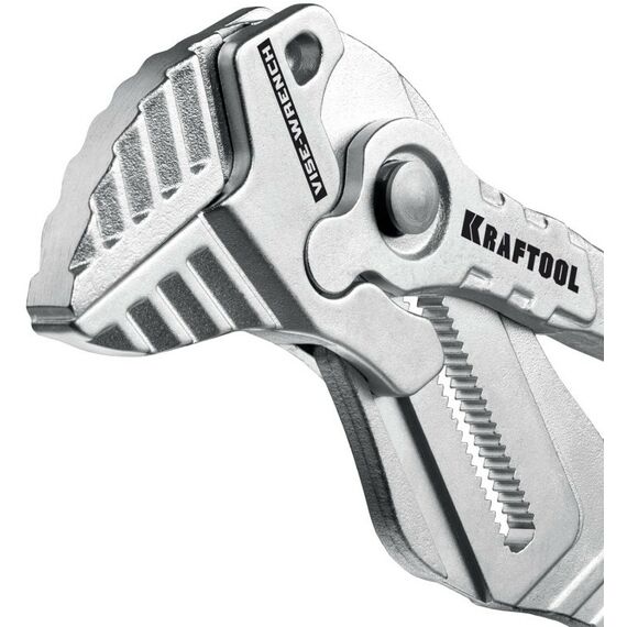Столярно-слесарный инструмент: Клещи переставные-гаечный ключ KRAFTOOL Vise-Wrench 300 мм [22068] фотографии