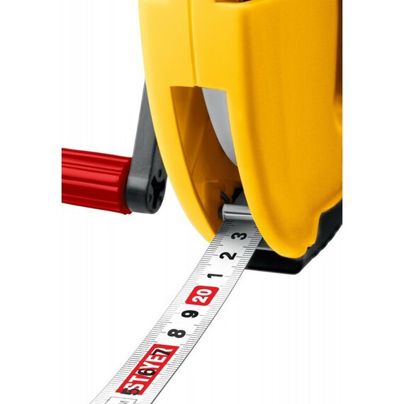 Рулетки, курвиметры: геодезическая стальная мерная лента STAYER RACER 100 м [34186-100] фотографии