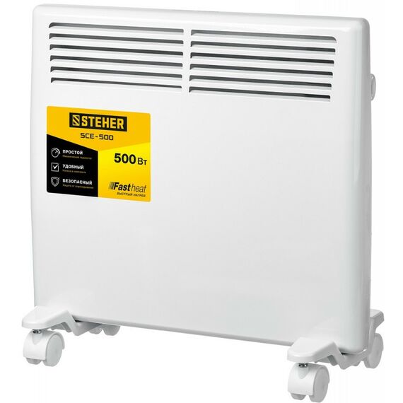 Конвекторы: Электрический конвектор STEHER SCE-500 0.5 кВт фотографии